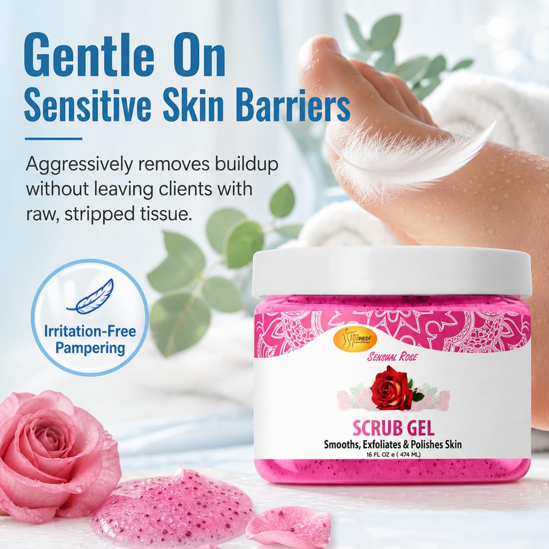 Amazon.com : SPA REDI Exfoliating Pedicure Scrub Gel – Pumice